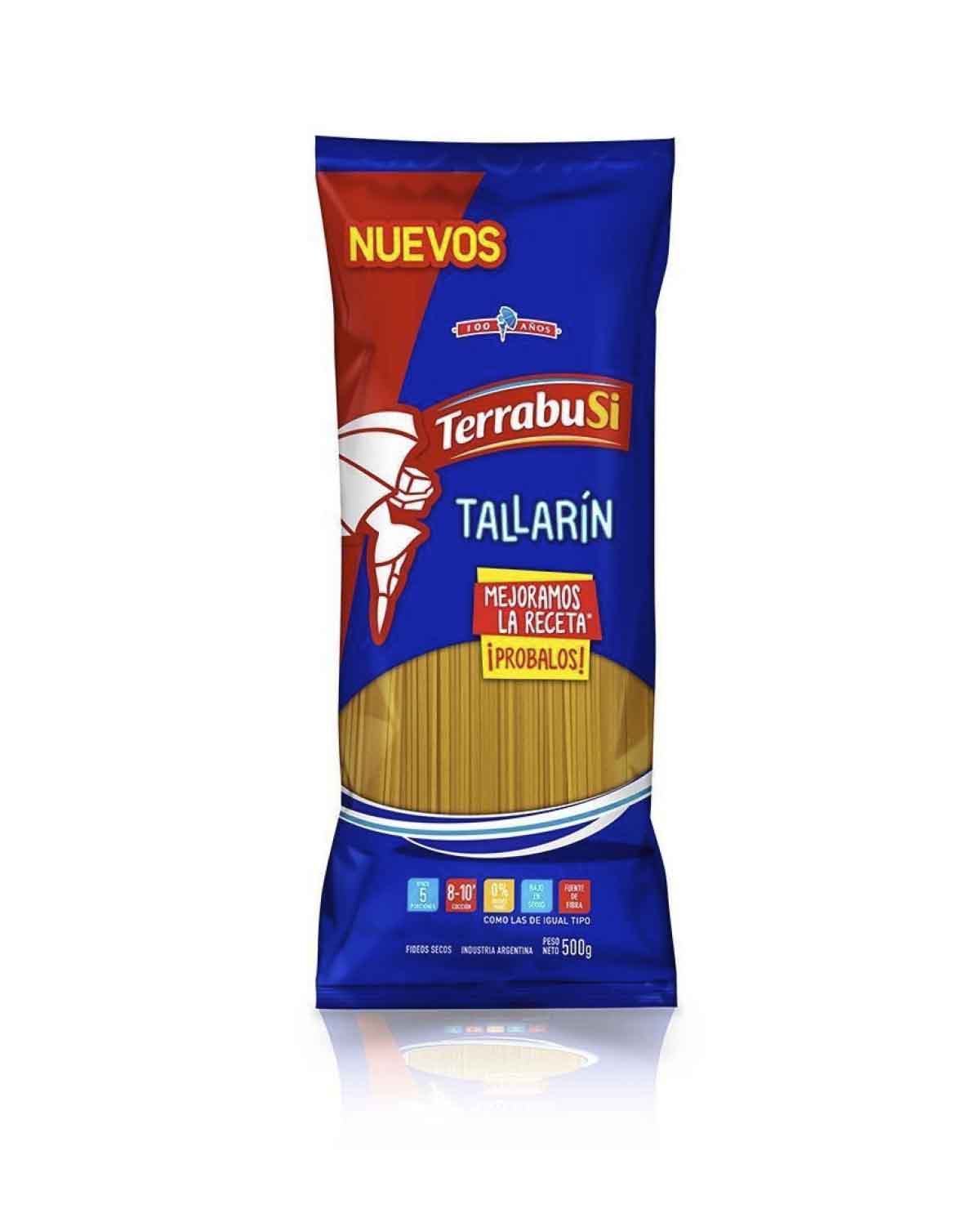 Fideos Terrabusi Tallarín x 500 Gr